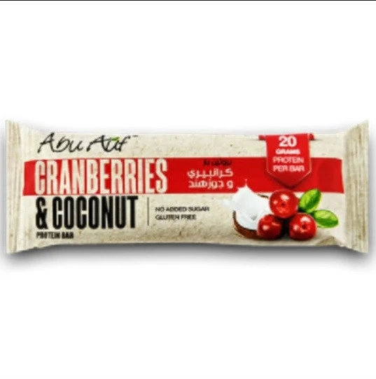 Protein bar cranberry and coconut 70g