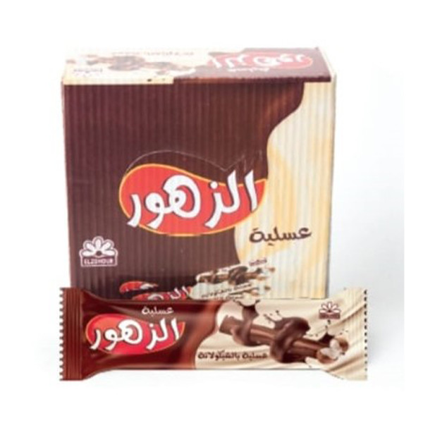 El Zohour honey chocolate carton of 12 boxes * 12 pieces