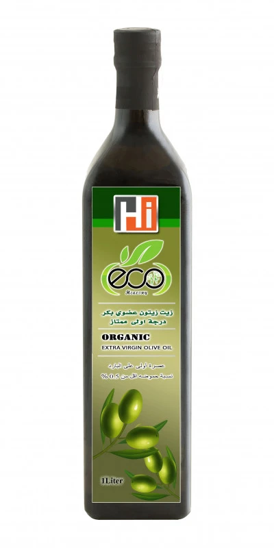 Eco healthy Sinai olive oil dark glass 1 liter