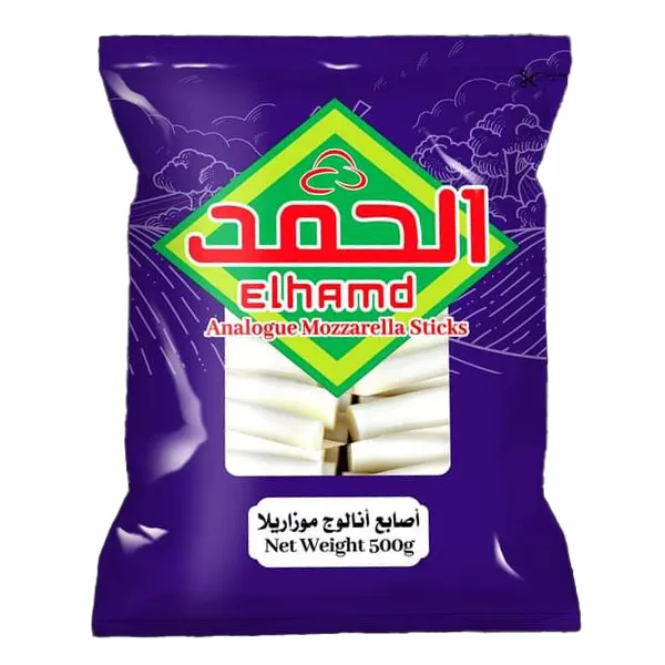 Alhamd Mozrilla  Finger 500 grams carton 10 kg (20 packages*500 g)