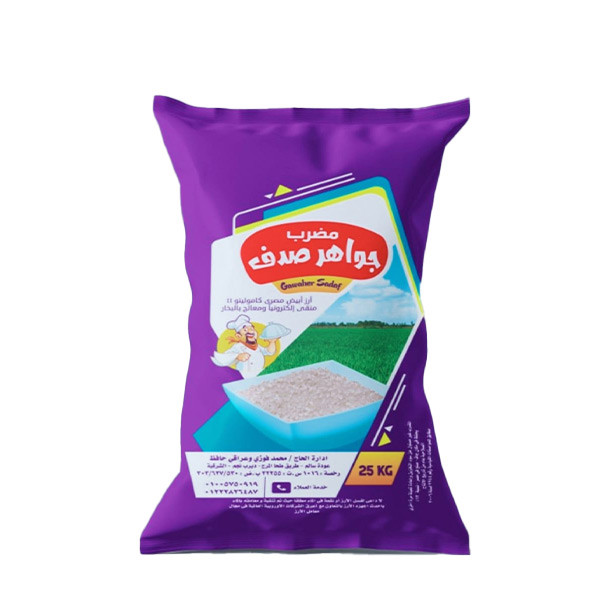 Gawharet Sadaf Baladi Wide Rice 25 kg 15%