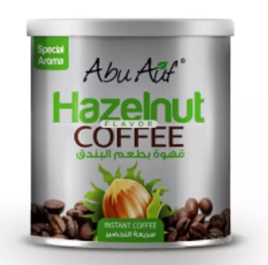 Hazelnut coffee