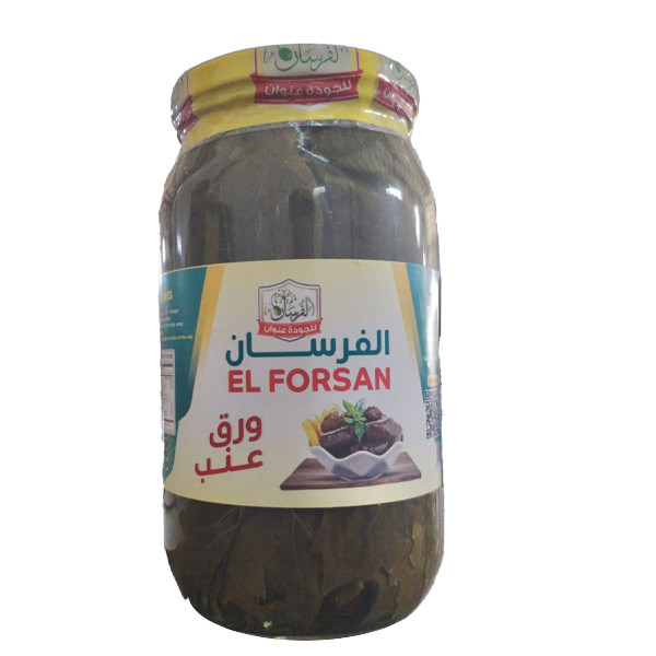 Al-Fursan grape leaves, pure, 350 grams, 1300 grams