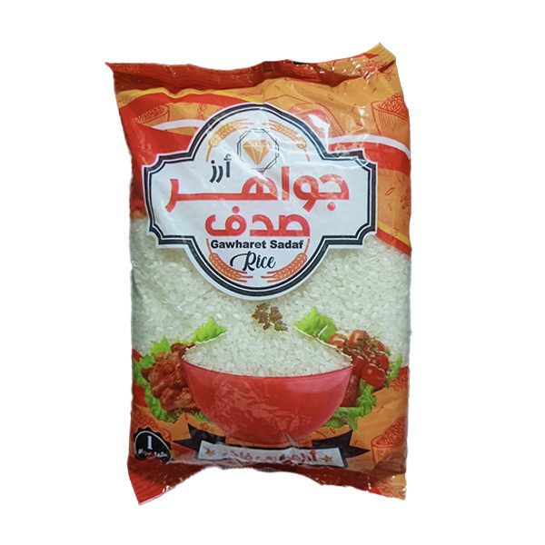 Gawharet Sadaf Baladi Wide Rice 25 kg 5%